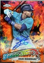 Julio Rodriguez [Orange] #FSA-JR Baseball Cards 2023 Topps Chrome Update Future Stars Autographs Prices