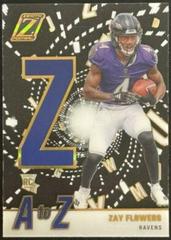 Zay Flowers #26 Football Cards 2023 Panini Zenith A to Z Prices