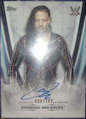 Shinsuke Nakamura Wrestling Cards 2020 Topps WWE Undisputed Autographs Prices