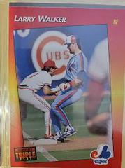 Larry Walker Baseball Cards 1992 Panini Donruss Triple Play Gallery of Stars Prices