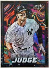 Aaron Judge [Onyx] Baseball Cards 2022 Topps Fire Prices