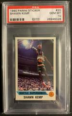 Shawn Kemp Basketball Cards 1990 Panini Sticker Prices