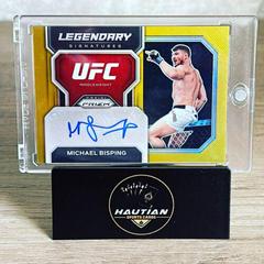 Michael Bisping [Gold] #LS-MBS Ufc Cards 2022 Panini Prizm UFC Legendary Signatures Prices