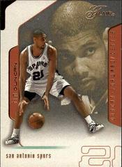 Tim Duncan Basketball Cards 2001 Flair Prices