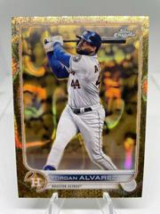 Yordan Alvarez [Lava Gold] #92 Baseball Cards 2022 Topps Gilded Collection Prices