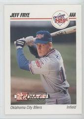 Jeff Frye #142 Baseball Cards 1992 Skybox AAA Prices