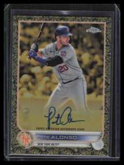 Pete Alonso #GEA-PA Baseball Cards 2022 Topps Gilded Collection Chrome Gold Etch Autographs Prices