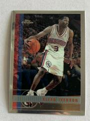 Allen Iverson #54 Basketball Cards 1997 Topps Chrome Prices