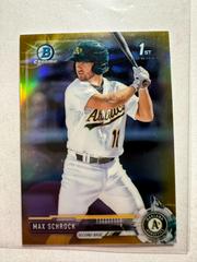 Max Schrock [Gold Shimmer] #BCP154 Baseball Cards 2017 Bowman Chrome Prospects Prices