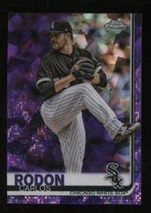 Carlos Rodon [Purple Refractor] #137 Baseball Cards 2019 Topps Chrome Sapphire Prices