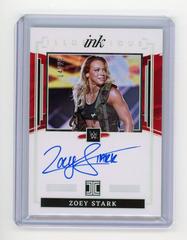 Zoey Stark [Holo Silver] Wrestling Cards 2022 Panini Impeccable WWE Illustrious Ink Autographs Prices