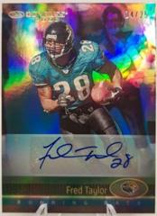 Fred Taylor [Autograph] Football Cards 2022 Panini Donruss Retro 2002 Prices