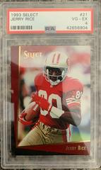 Jerry Rice Football Cards 1993 Panini Select Prices