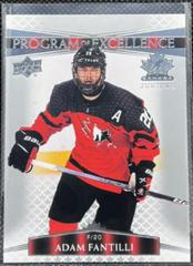 Adam Fantilli Hockey Cards 2022 Upper Deck Team Canada Juniors Prices