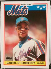 Darryl Strawberry [Tiffany] #76 Baseball Cards 1988 Topps American Prices