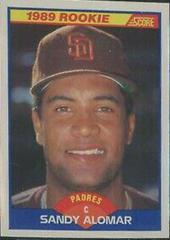 Sandy Alomar #630 Baseball Cards 1989 Score Prices