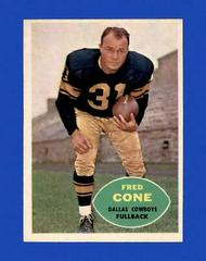 Fred Cone #34 Football Cards 1960 Topps Prices