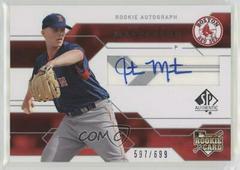 Justin Masterson [Autograph] Baseball Cards 2008 SP Authentic Prices
