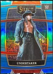 Undertaker [Light Blue Prizm] Wrestling Cards 2022 Panini Select WWE Prices