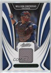 Willson Contreras [Green] Baseball Cards 2022 Panini Absolute Threads Retail Prices