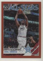 Joel Embiid [Red] #3 Basketball Cards 2019 Panini Donruss Optic All-Stars Prices