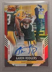 Aaron Rodgers [Signature Red Zone] Football Cards 2021 Panini Score Prices
