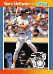 Mark McGwire Baseball Cards 1989 Donruss All Stars Prices