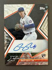 Brett Baty [Crackle] Baseball Cards 2023 Topps Xpectations Autographs Prices