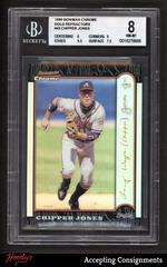 Chipper Jones [Refractor] Baseball Cards 1999 Bowman Chrome Gold Prices
