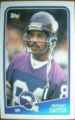 Anthony Carter #151 Football Cards 1988 Topps Prices