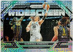 Sabrina Ionescu [Mojo] #2 Basketball Cards 2023 Panini Prizm WNBA Widescreen Prices