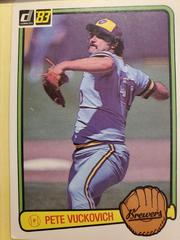 Pete Vuckocivh #80 Baseball Cards 1982 Donruss Prices