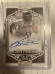 Vladimir Guerrero jr. [Silver Ink] Baseball Cards 2023 Topps Tier One Next Level Autographs Prices