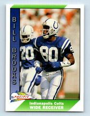 Bill Brooks Football Cards 1991 Pacific Prices