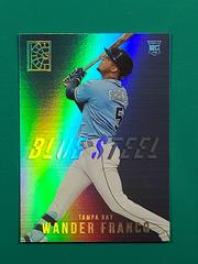 Wander Franco #BS-8 Baseball Cards 2022 Panini Capstone Blue Steel Prices