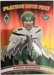 Aaron Rodgers [Silver] #PWF-7 Football Cards 2023 Panini Phoenix Playing with Fire Prices