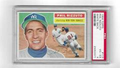Phil Rizzuto [White Back] #113 Baseball Cards 1956 Topps Prices