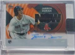 Jarren Duran [Orange] #GNA-JD Baseball Cards 2022 Topps Clearly Authentic Generation Now Autographs Prices