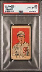 Red Faber [Hand Cut] Baseball Cards 1923 W515 2 Prices
