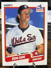 Steve Lyons #539 Baseball Cards 1990 Fleer Prices