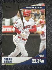 Shohei Ohtani #SS-3 Baseball Cards 2022 Topps Significant Statistics Prices