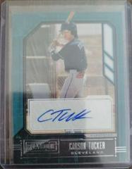Carson Tucker #PA-CT Baseball Cards 2021 Panini Chronicles Playbook Autographs Prices