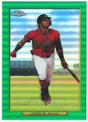 Ronald Acuna Jr. [Green] #TRC-2 Baseball Cards 2020 Topps Turkey Red Chrome Prices
