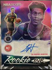 De'Andre Hunter Basketball Cards 2019 Panini Hoops Rookie Ink Autographs Prices