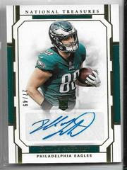 Dallas Goedert [Autograph Gold] #117 Football Cards 2018 National Treasures Prices