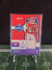 Skyy Moore [Silver] Football Cards 2022 Panini Absolute War Room Materials Prices