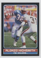 Alonzo Highsmith Football Cards 1990 Panini Score Young Superstars Prices
