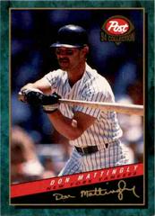 Don mattingly #2 Baseball Cards 1994 Post Cereal Prices