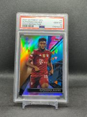 Alphonso Davies [Gold] Soccer Cards 2021 Topps Finest UEFA Champions League Prices