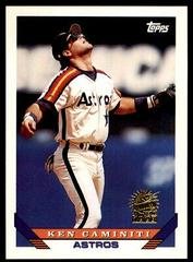 Ken Caminiti [Fla. Marlins Inaugural] Baseball Cards 1993 Topps Prices
